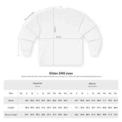 Unisex Ultra Cotton Long Sleeve Tee - Casual Comfort for Everyday Wear