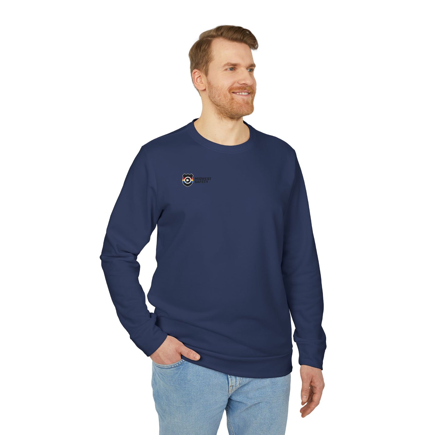 Adidas Unisex Fleece Sweatshirt - Support Local Safety
