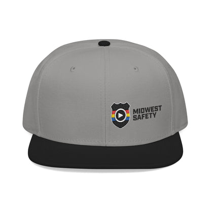 Midwest Safety Snapback Hat, Embroidered Cap, Stylish Men’s/Gifts for Him, Casual Go-to Accessory, Everyday Wear, Cool Streetwear