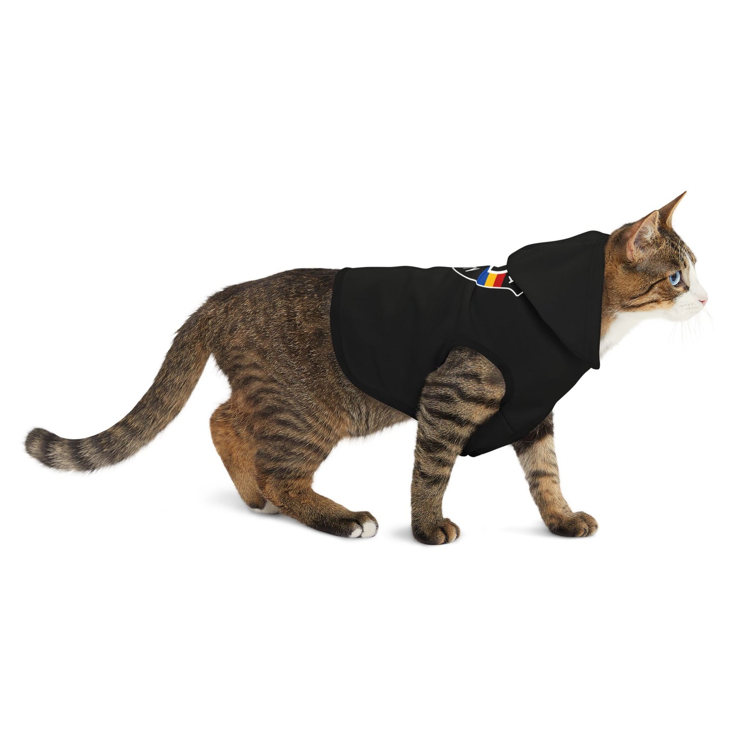 Stylish Pet Hoodie for Cozy Safety, Dog Apparel, Weather-Resistant Hoodie, Pet Winter Gear, Ideal for Walks & Outdoor Fun