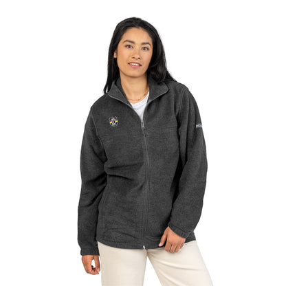 Unisex Columbia Fleece Jacket with Custom Embroidery - Cozy and Stylish Outerwear for All Seasons